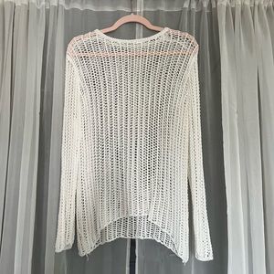 Open Knit Top